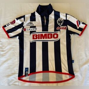 Atletica Pre-Owned Rayados De Monterrey Home Soccer Jersey Youth Sz: Medium (10)